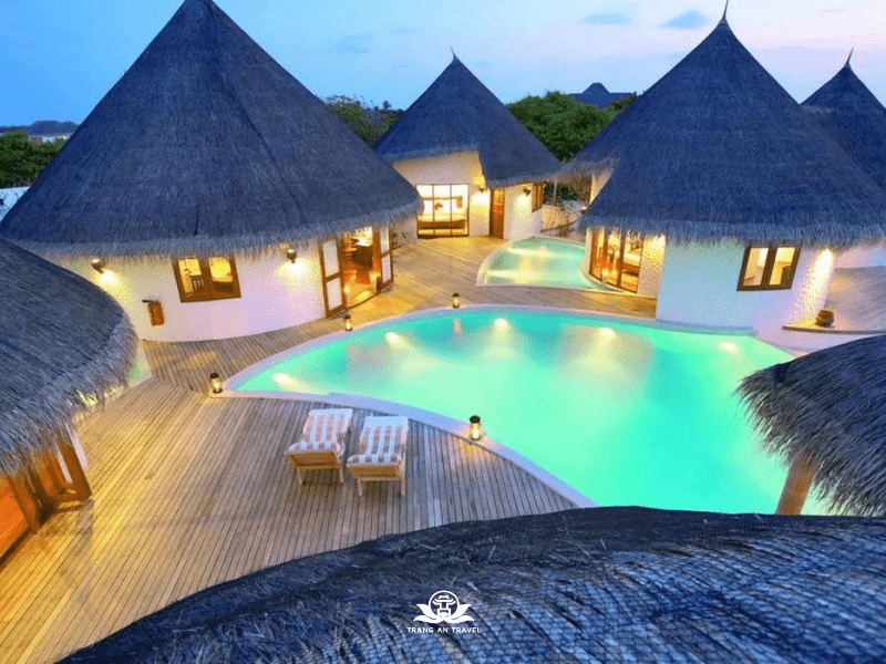 Maldives nổi tiếng với những resort cao cấp
