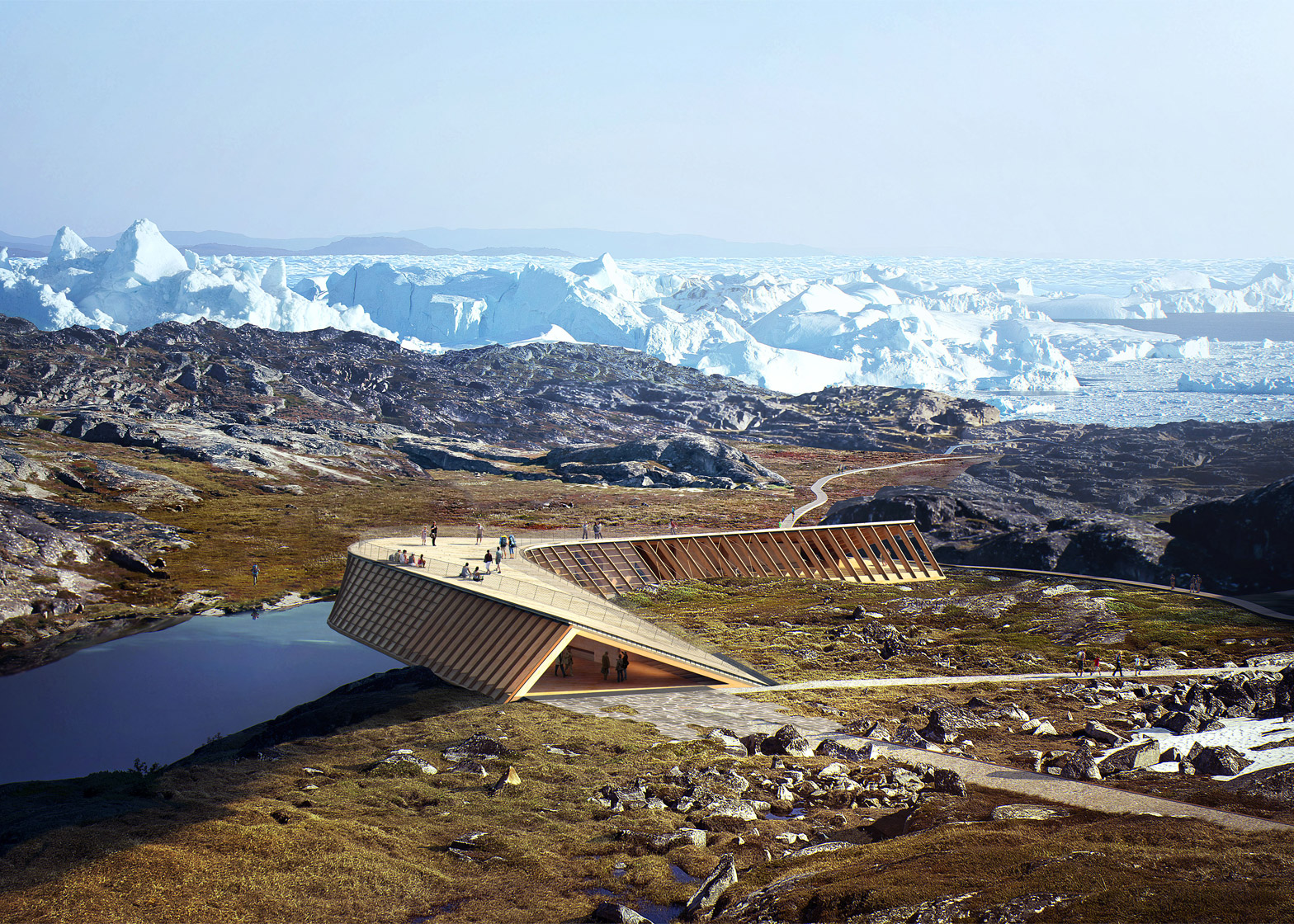 Ngắm “nhan sắc” trung tâm nghiên cứu khí hậu dạng lều móc L Icefjord -  CafeLand.Vn