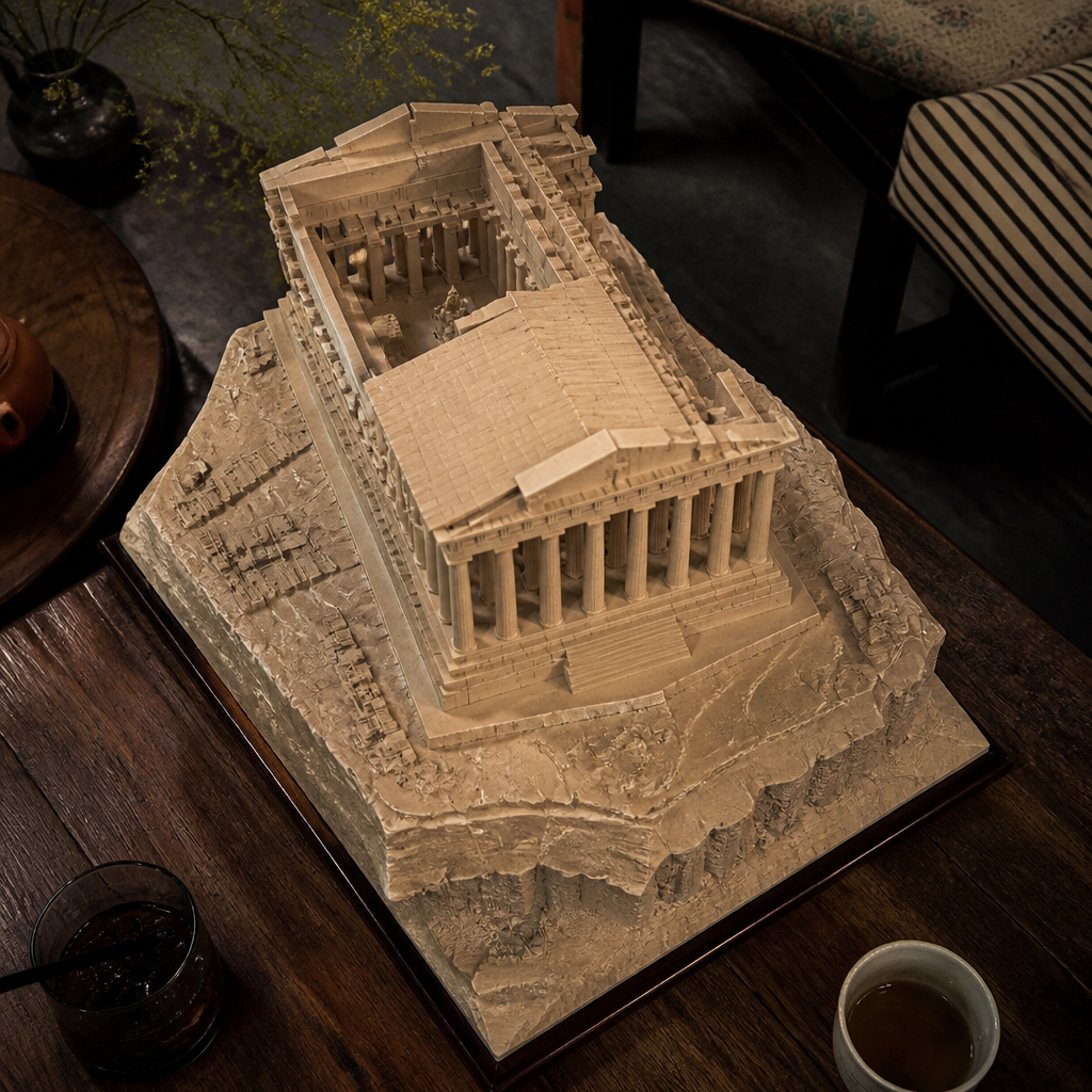Đền Parthenon cổ kính trên đồi Acropolis, Athens, biểu tượng của di sản Hy Lạp